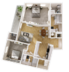 Vera B2A Floor Plan
